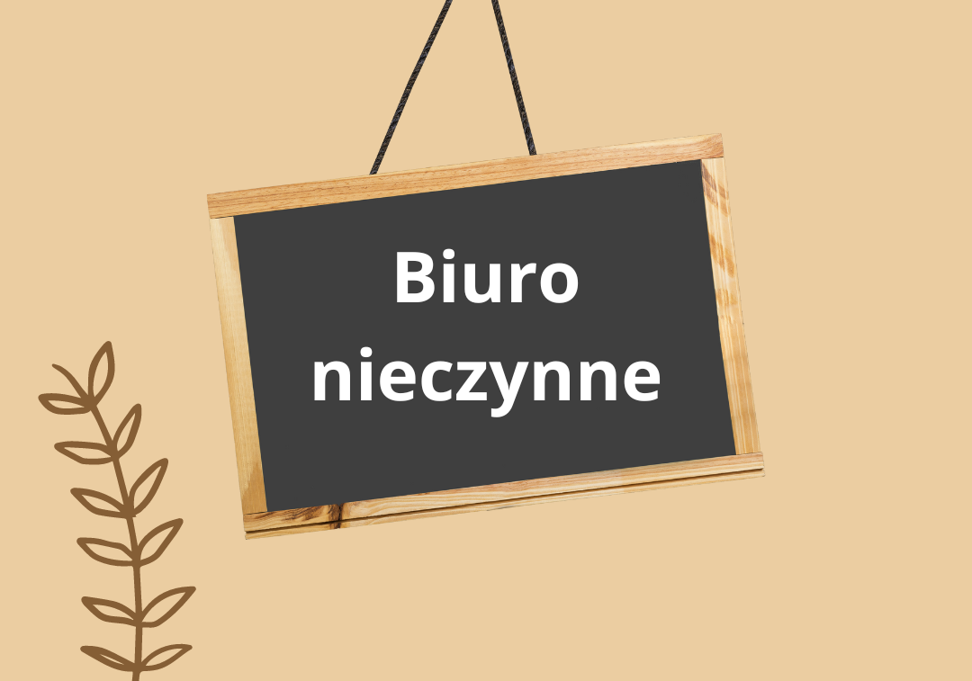 biuro nieczynne